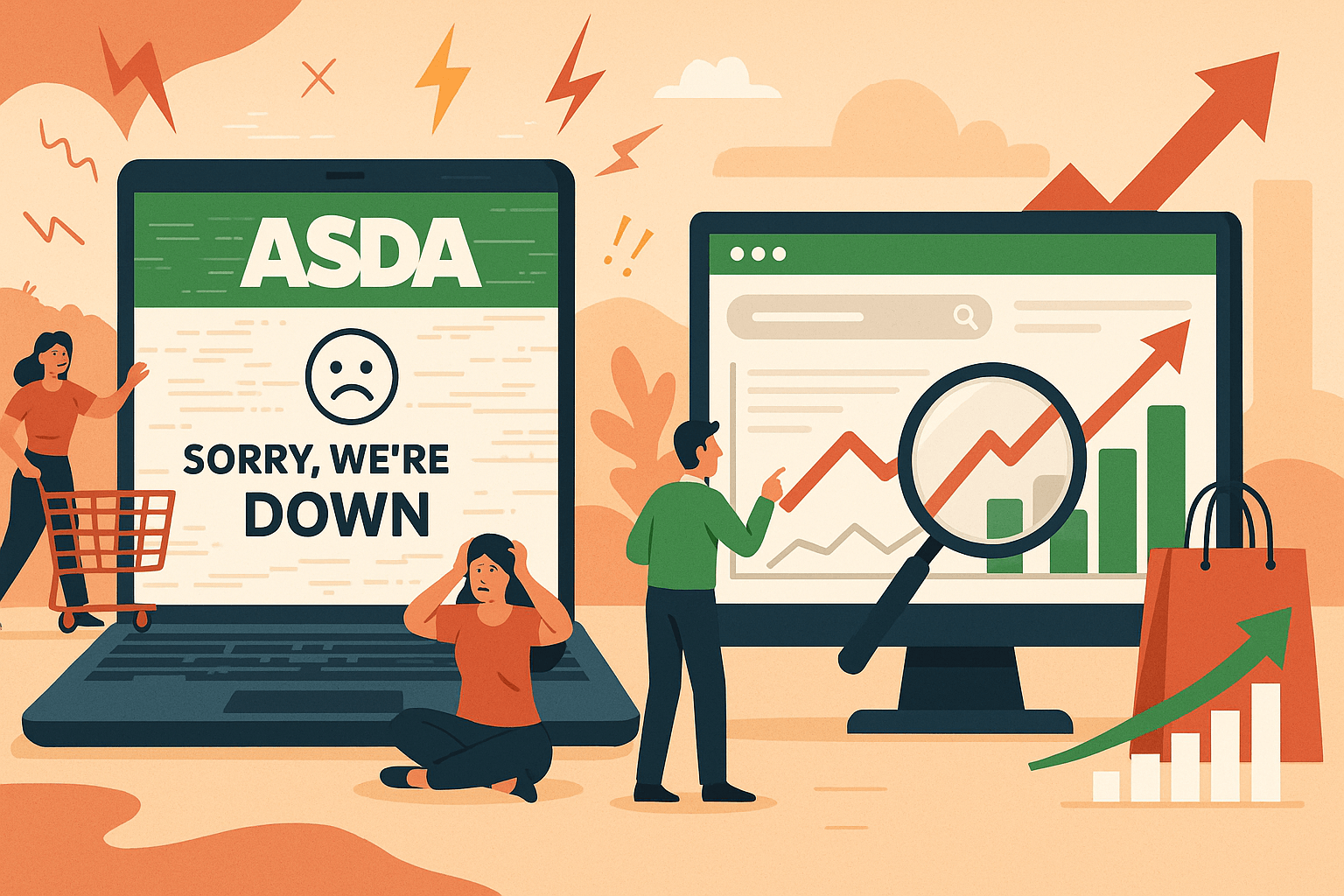 Asda Website Down Drama: E-Com SEO Fixes for Retailers During Peak Shopping Spikes